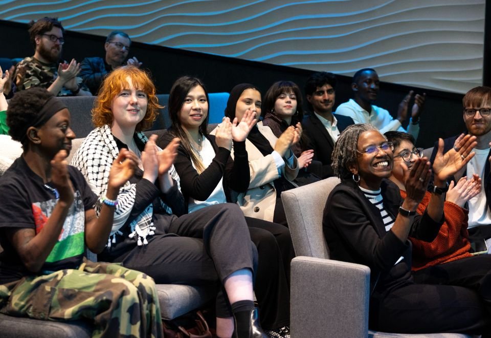 Audience members including the Future Generations Panel at the EIC event in March 2026